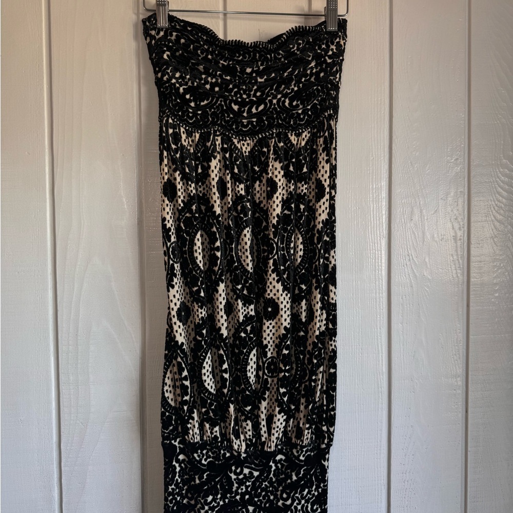 Diane Von Furstenberg Black Velvet Dress - Picture 8 of 8